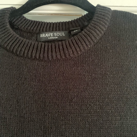 Brave soul London black sweater dress , immaculate condition size XS - Picture 3 of 4